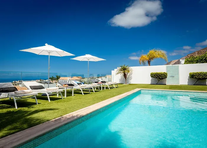 Villa Valentina Ocean View Heated Pool Costa Adeje
