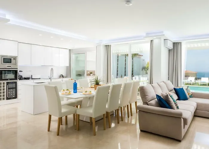 Villa Valentina Ocean View Heated Pool Costa Adeje