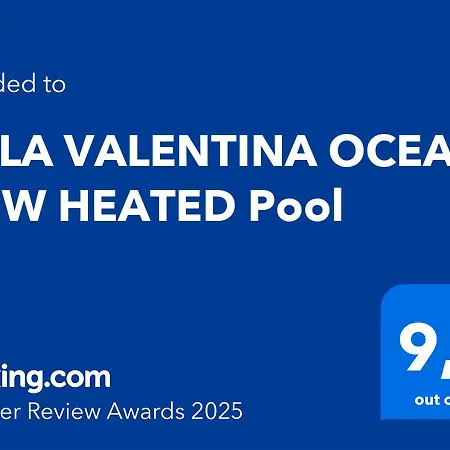 Villa Valentina Ocean View Heated Pool *
